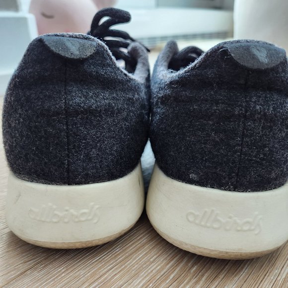 Allbirds Women's Wool Runners (merino wool comfy sneakers) US8 grey gray - Picture 6 of 6